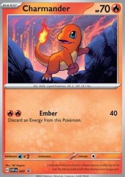 Charmander SVP-047 Promo Near Mint Englisch