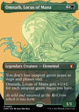 Omnath, Locus of Mana XCMM-680 Mythic Near Mint Englisch Foil