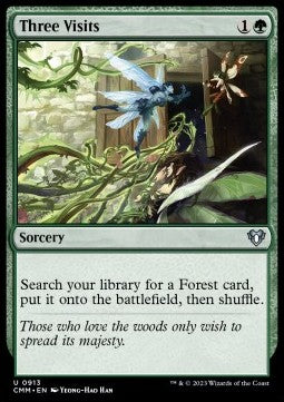 Drei Besuche XCMM-913 Uncommon Near Mint Deutsch