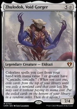 Zhulodok, Void Gorger XCMM-704 Mythic Excellent Englisch Foil