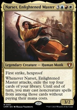 Narset, Enlightened Master XCMM-931 Mythic Excellent Englisch