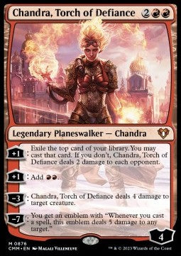 Chandra, Torch of Defiance XCMM-876 Mythic Near Mint Englisch
