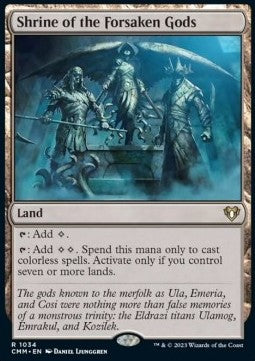 Shrine of the Forsaken Gods XCMM-1034 Rare Near Mint Englisch