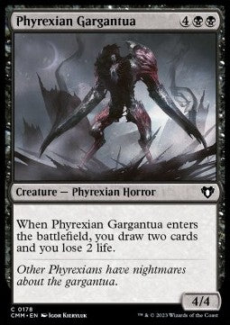 Phyrexianischer Gargantua CMM-178 Common Near Mint Deutsch