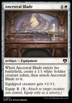 Ancestral Blade CMM-12 Common Excellent Englisch
