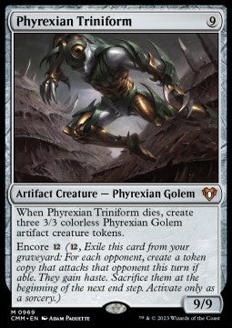Phyrexian Triniform XCMM-969 Mythic Excellent Englisch