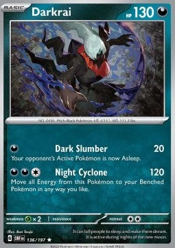 Darkrai OBF-136 Rare Boosterfrisch Deutsch