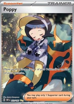 Poppy OBF-227 Special Illustration Rare Good Deutsch