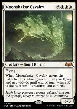 Moonshaker Cavalry WOE-21 Mythic Excellent Englisch