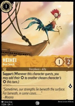 Heihei - Bootssnack 1TFC-7 Common Boosterfrisch Deutsch Foil