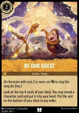 Sei Hier Gast! 1TFC-25 Uncommon Boosterfrisch Deutsch Foil