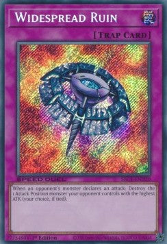 Umfassende Verwüstung SBC1-DED20 Secret Rare Near Mint Deutsch 1. Auflage