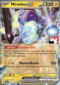 Miraidon ex PPS3-SVI 081 Promo Excellent Deutsch