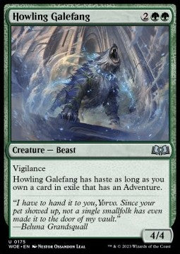 Howling Galefang WOE-175 Uncommon Near Mint Englisch
