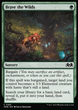 Brave the Wilds WOE-165 Common Near Mint Englisch