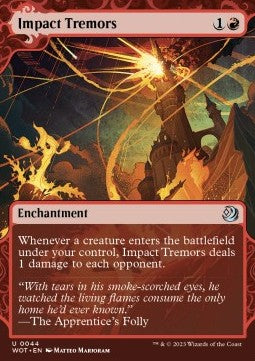 Impact Tremors WOT-44 Uncommon Excellent Englisch