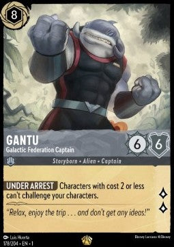 Gantu - Kapitän der Galaktischen Föderation 1TFC-178 Legendary Near Mint Deutsch