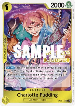 Charlotte Pudding (OP03-112) JDG Rare Excellent Englisch