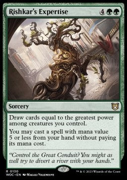 Rishkars Expertise WOC-130 Rare Light Played Deutsch