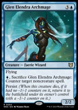 Glen Elendra Archmage WOC-94 Rare Excellent Englisch