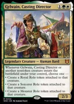 Gylwain, Casting Director WOC-4 Mythic Excellent Englisch Foil