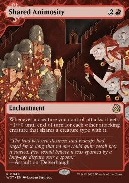 Shared Animosity WOT-49 Excellent Englisch