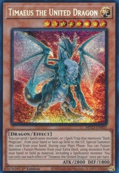 Timaeus der vereinte Drache MP23-DE003 Secret Rare Near Mint Deutsch 1. Auflage