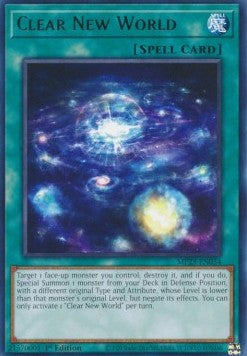 Clear New World MP23-034 Rare Near Mint Englisch 1. Auflage