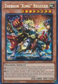 Therion „König“ Regulus MP23-063 Secret Rare Excellent Deutsch 1. Auflage