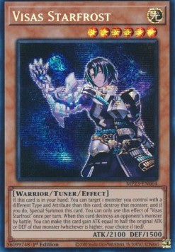 Visas Starfrost MP23-064 Secret Rare Excellent Deutsch 1. Auflage