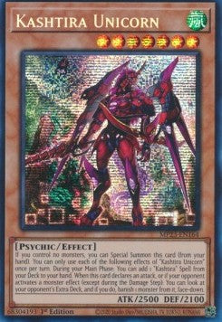 Kashtira Einhorn MP23-164 Secret Rare Excellent Deutsch 1. Auflage