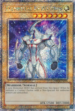 Elemental HERO Neos TN23-006 Quarter Century Secret Rare Near Mint Englisch