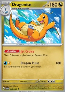 Dragonite MEW-149 Rare Near Mint Englisch Reverse Holo
