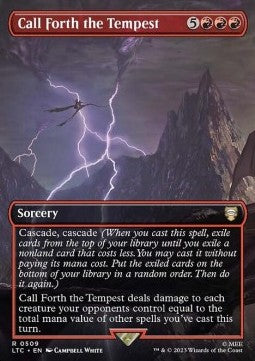 Call Forth the Tempest LTRH-509 Rare Good Englisch Foil