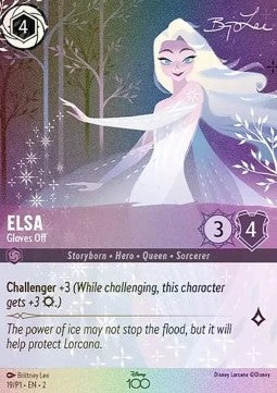 Elsa - Ohne Handschuhe PR1-19 Promo Near Mint Deutsch Foil