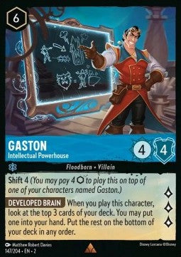 Gaston - Intellektuelles Kraftpaket 2ROF-147 Rare Near Mint Deutsch