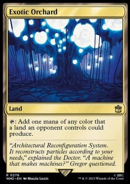 Exotic Orchard WHO-276 Rare Near Mint Englisch
