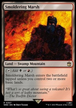 Smoldering Marsh WHO-307 Rare Excellent Englisch
