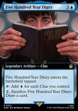 Five Hundred Year Diary XWHO-357 Rare Near Mint Englisch