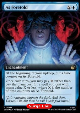 As Foretold XWHO-1060 Rare Excellent Englisch Foil