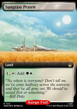 Sungrass Prairie XWHO-1112 Rare Near Mint Englisch Foil