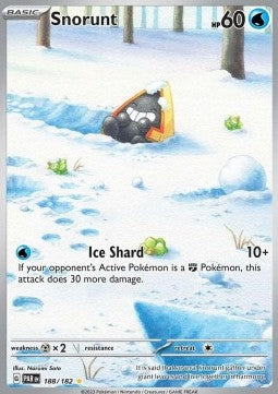 Snorunt PAR-188 Illustration Rare Excellent Englisch