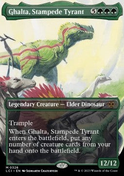 Ghalta, Stampede Tyrant XLCI-326 Mythic Near Mint Englisch