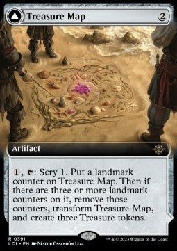 Treasure Map / Treasure Cove XLCI-391 Rare Near Mint Englisch