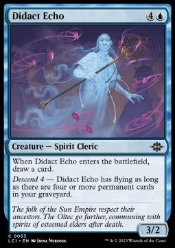 Didact Echo LCI-53 Common Near Mint Englisch