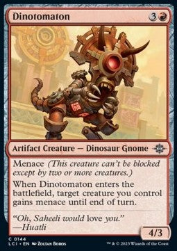 Dinotomaton LCI-144 Common Near Mint Englisch
