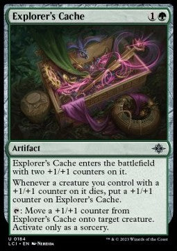 Explorer's Cache LCI-184 Uncommon Excellent Englisch Foil
