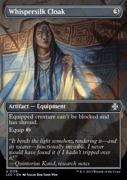Whispersilk Cloak XLCC-119 Uncommon Excellent Englisch