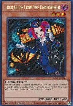 Fremdenführerin aus der Unterwelt (V.3) RA01-005 Secret Rare Near Mint Deutsch 1. Auflage