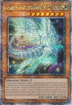 Galaxy-Eyes Afterglow Dragon RA01-017 Quarter Century Secret Rare Near Mint Englisch 1. Auflage